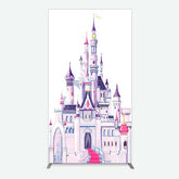 Aperturee Aperturee Gorgeous Castle Princess Birthday Rectangle Backdrop